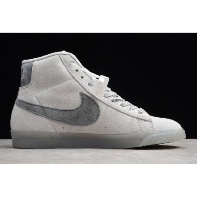 Nike Sb Zoom Blazer Mid Açık Gri Kaykay Ayakkabı Türkiye - U8T9M4O0